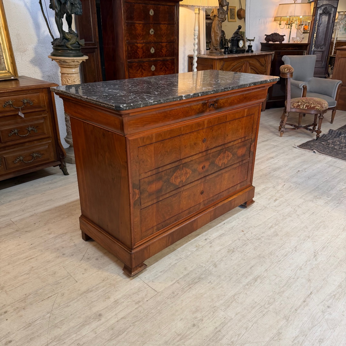 Louis Philippe Chest Of Drawers-photo-5