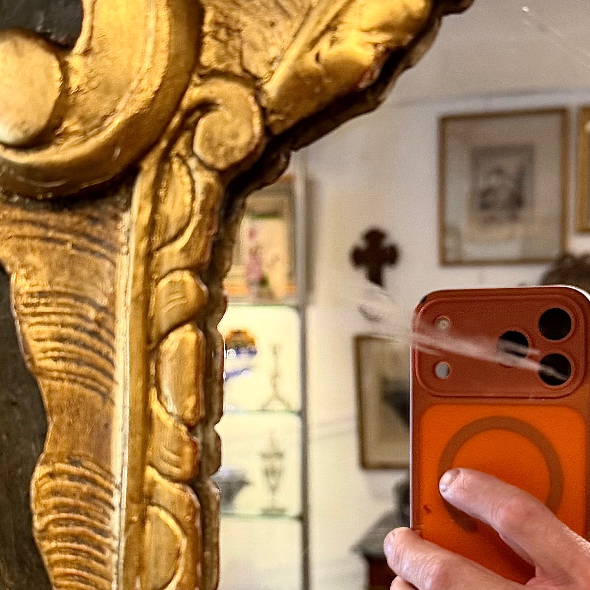 Louis XV Provençal Mirror-photo-4
