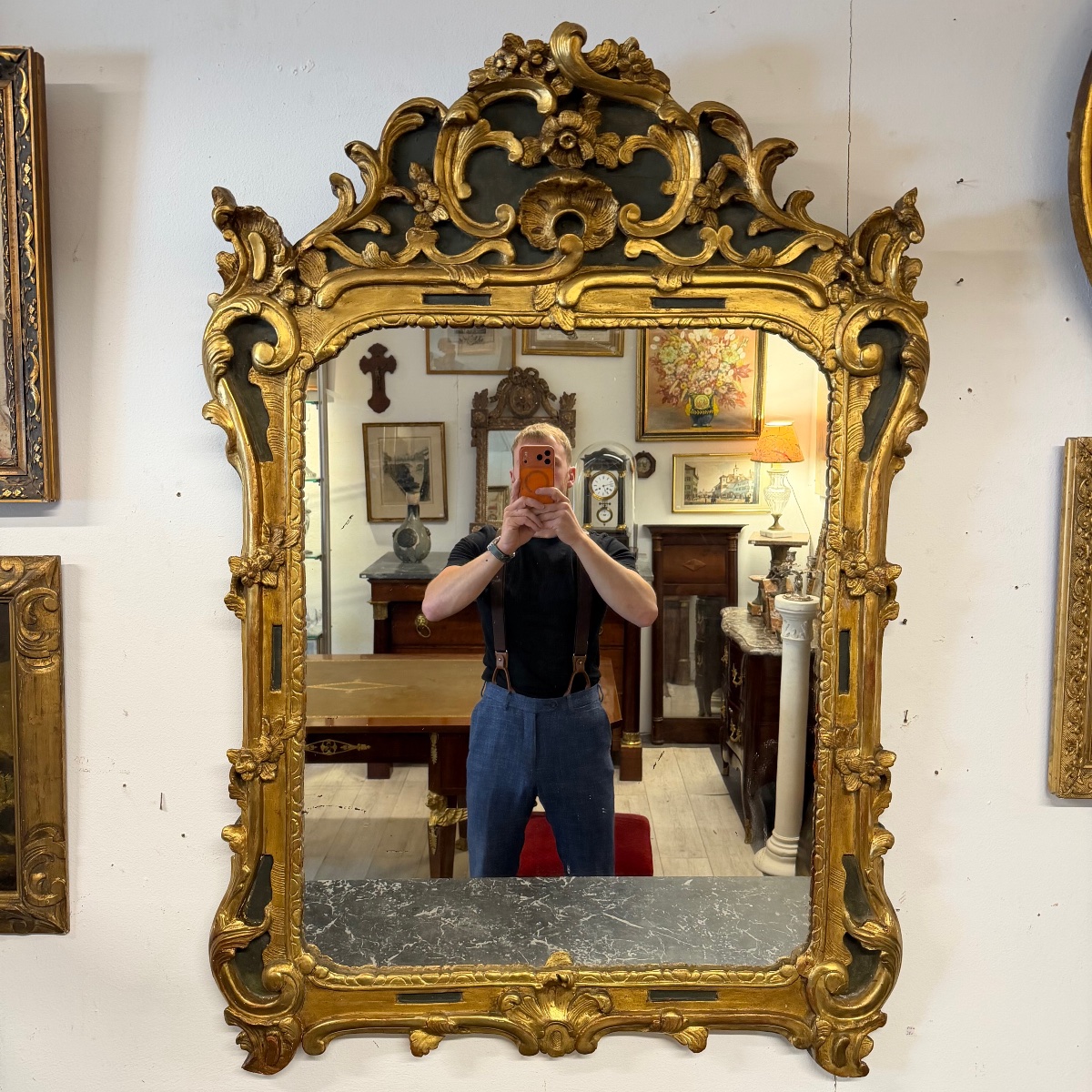 Louis XV Provençal Mirror-photo-1