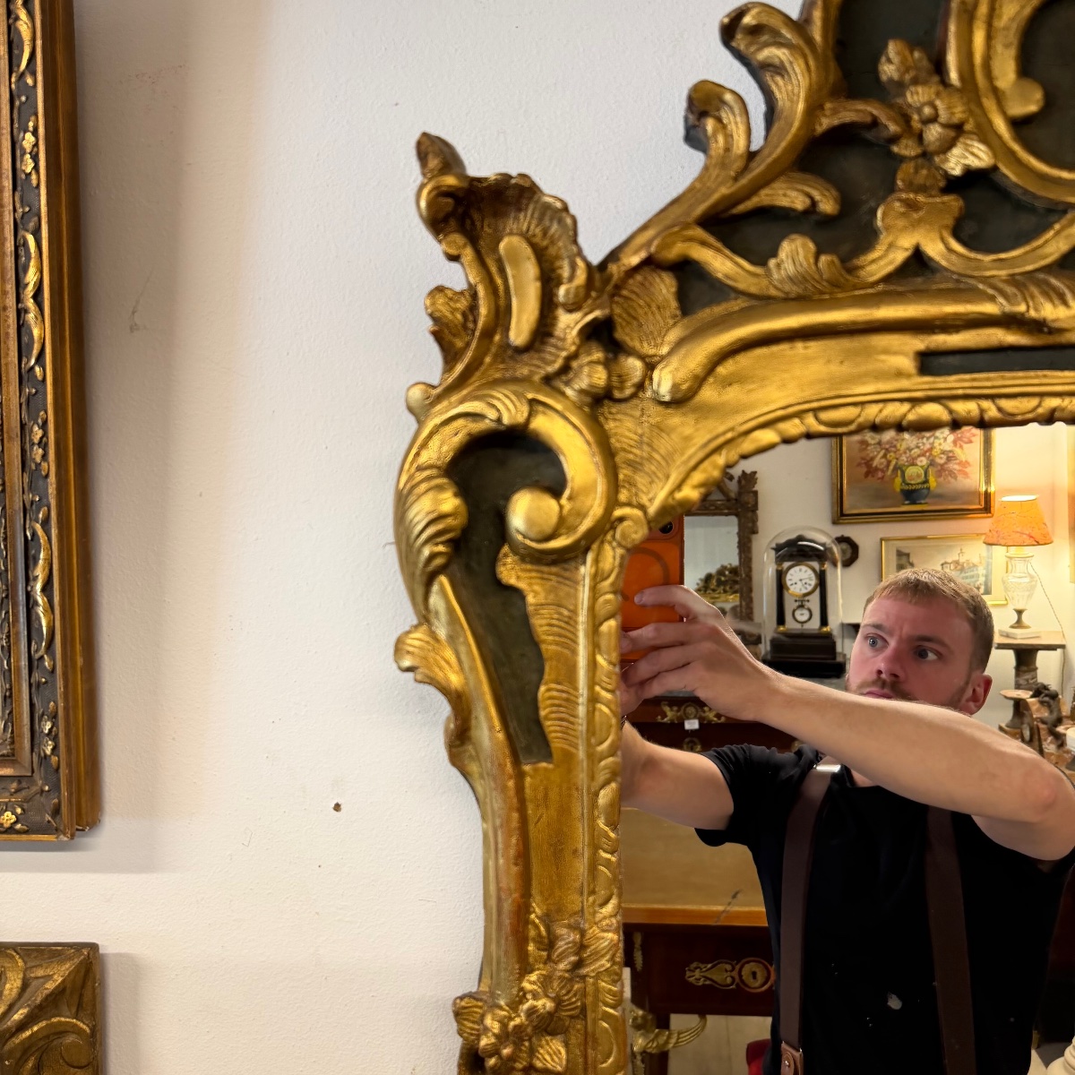 Louis XV Provençal Mirror-photo-3