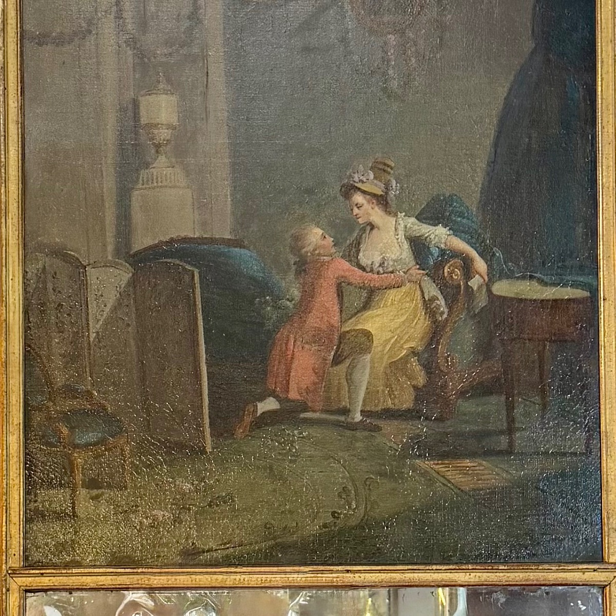 Early 19th-century Trumeau-photo-3