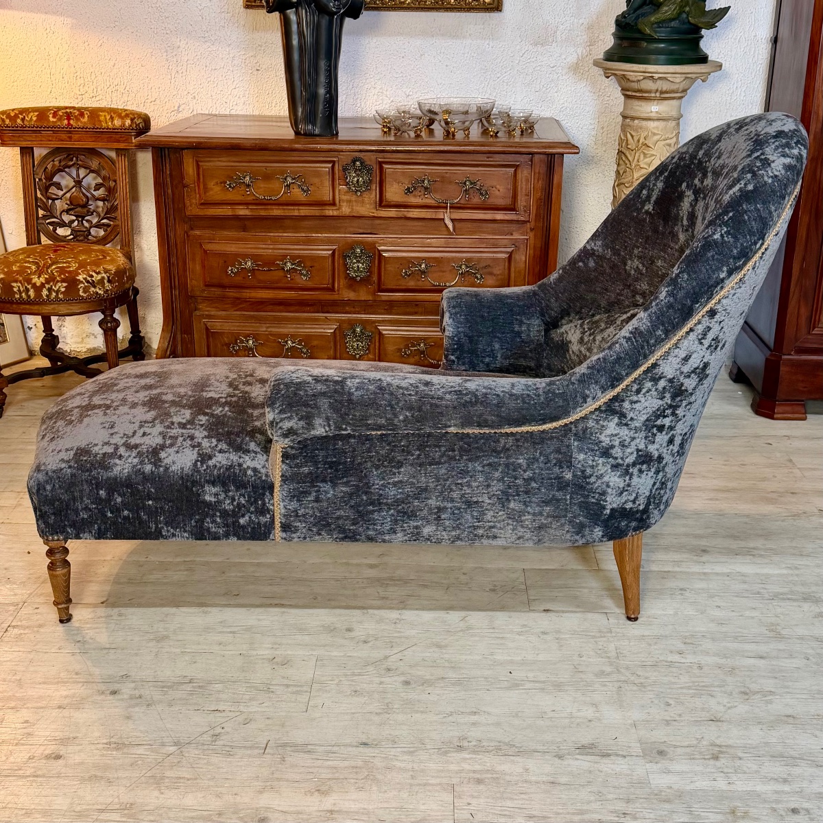 Napoleon III-era Chaise Longue-photo-1