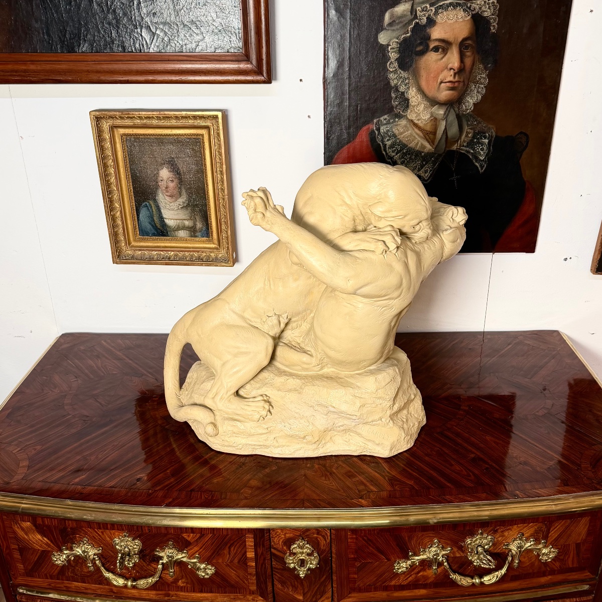 Signed Panther Sculpture-photo-1