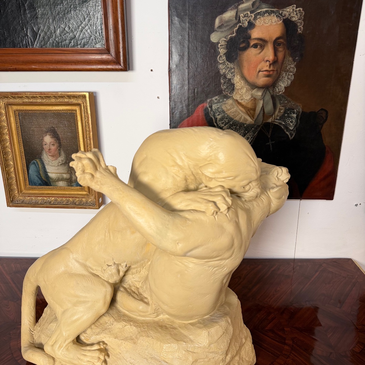 Signed Panther Sculpture-photo-4