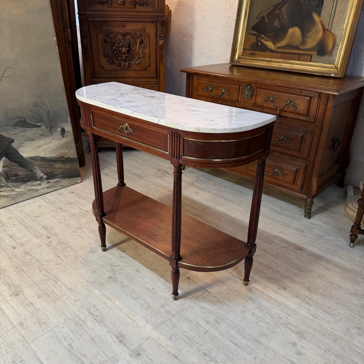 Console de style Louis  XVI-photo-3