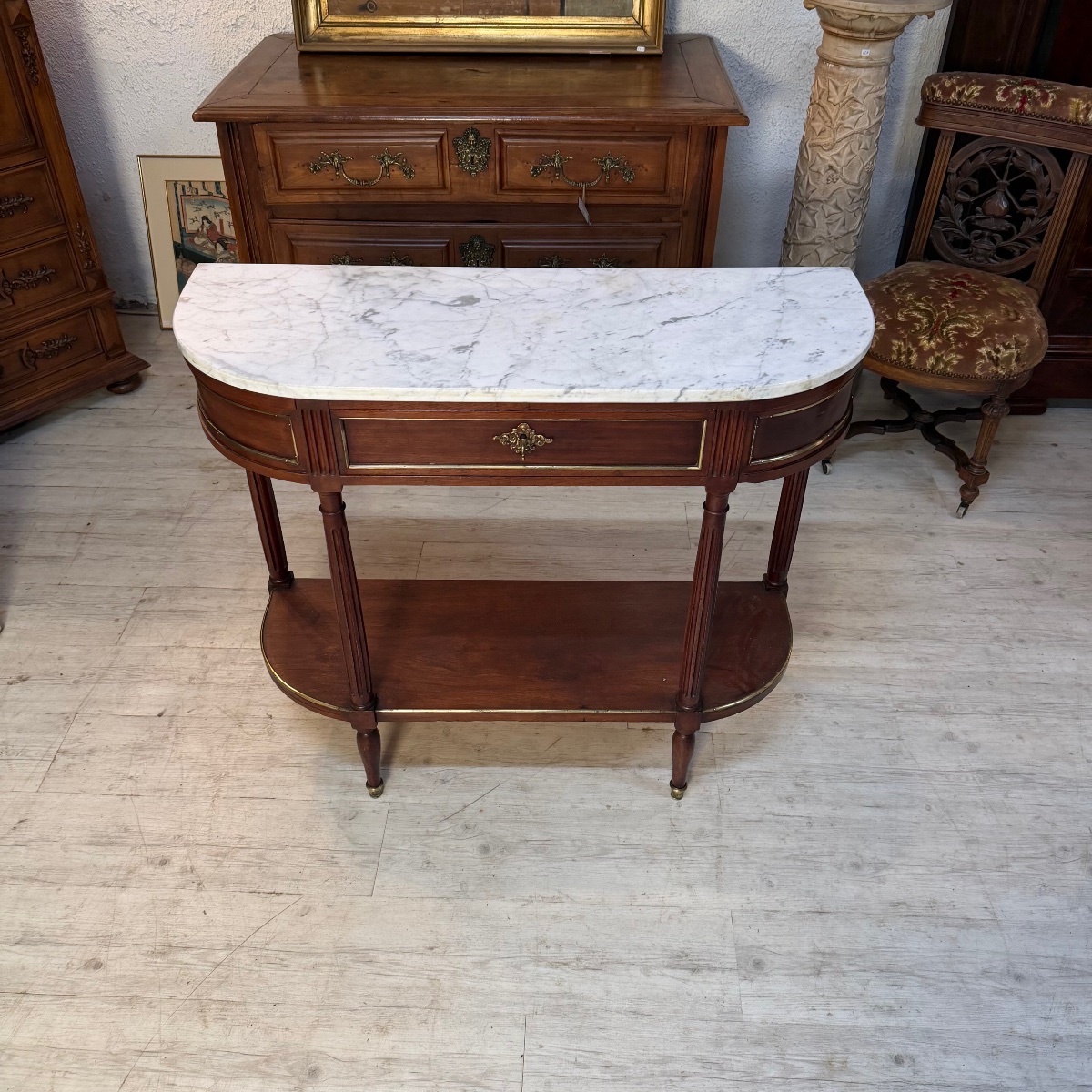 Console de style Louis  XVI-photo-4