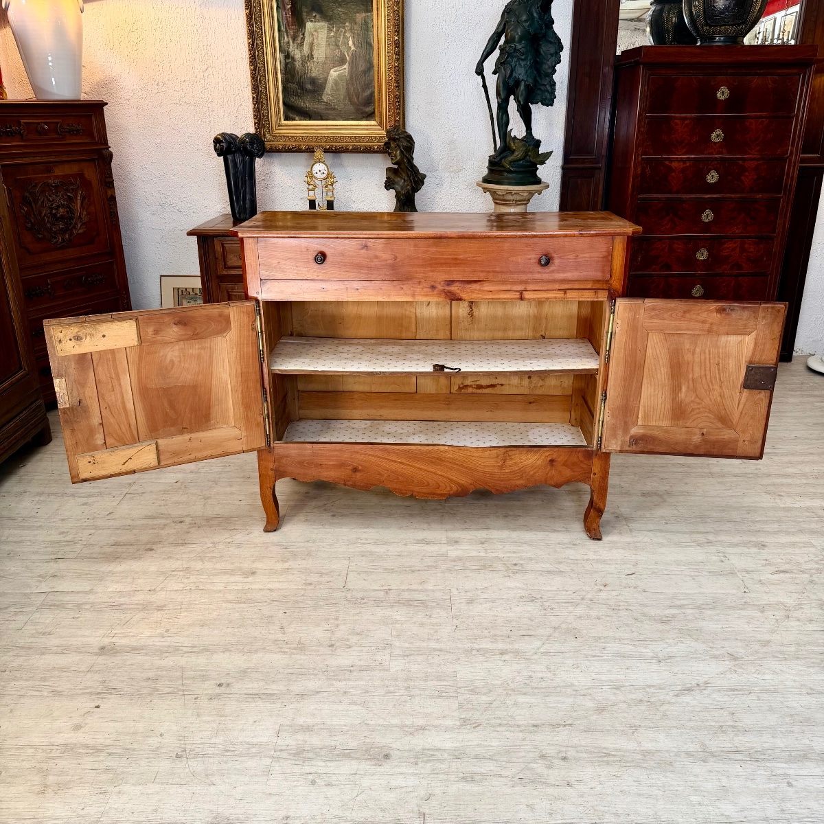 Poitou Sideboard Made Of Cherry Wood-photo-4