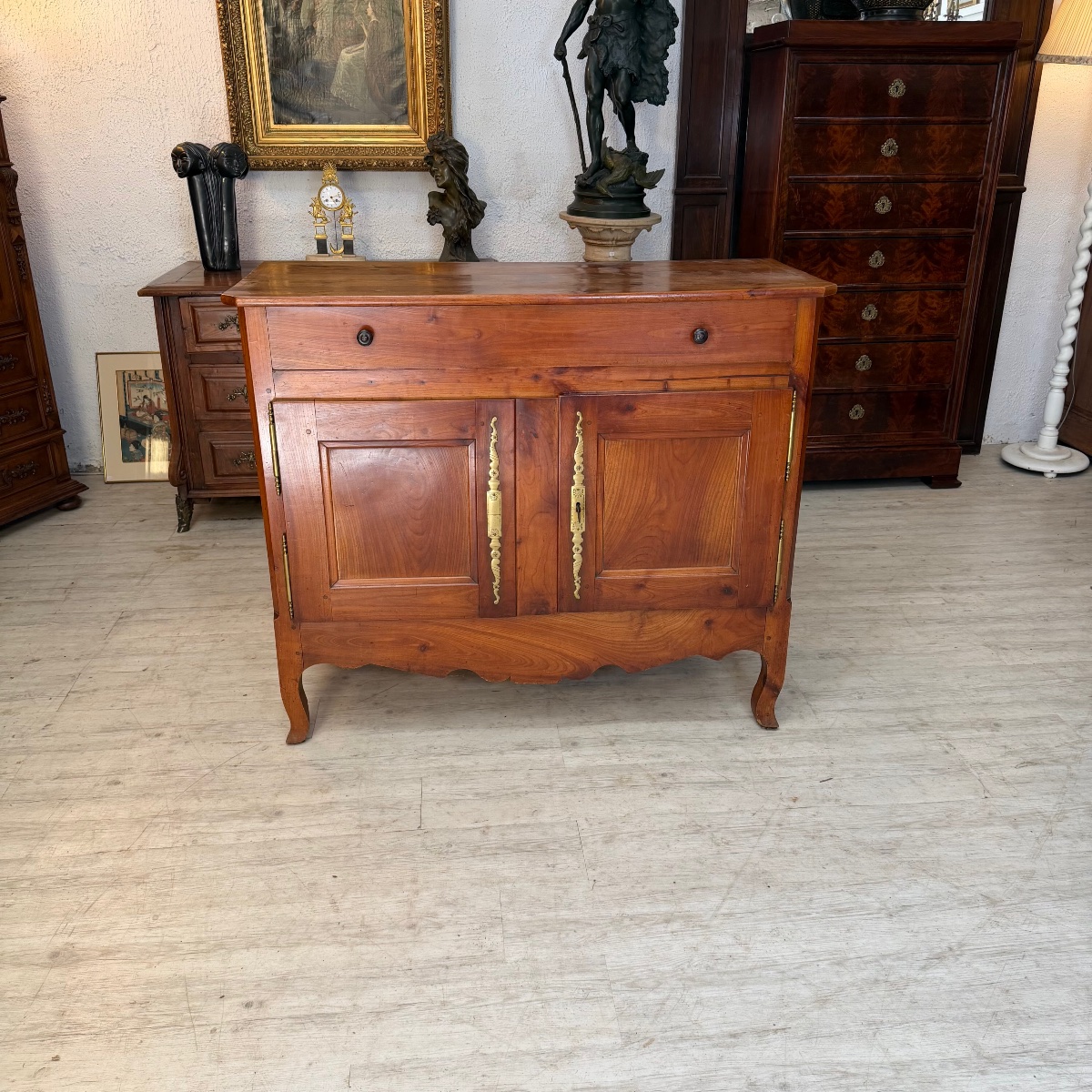 Poitou Sideboard Made Of Cherry Wood-photo-1