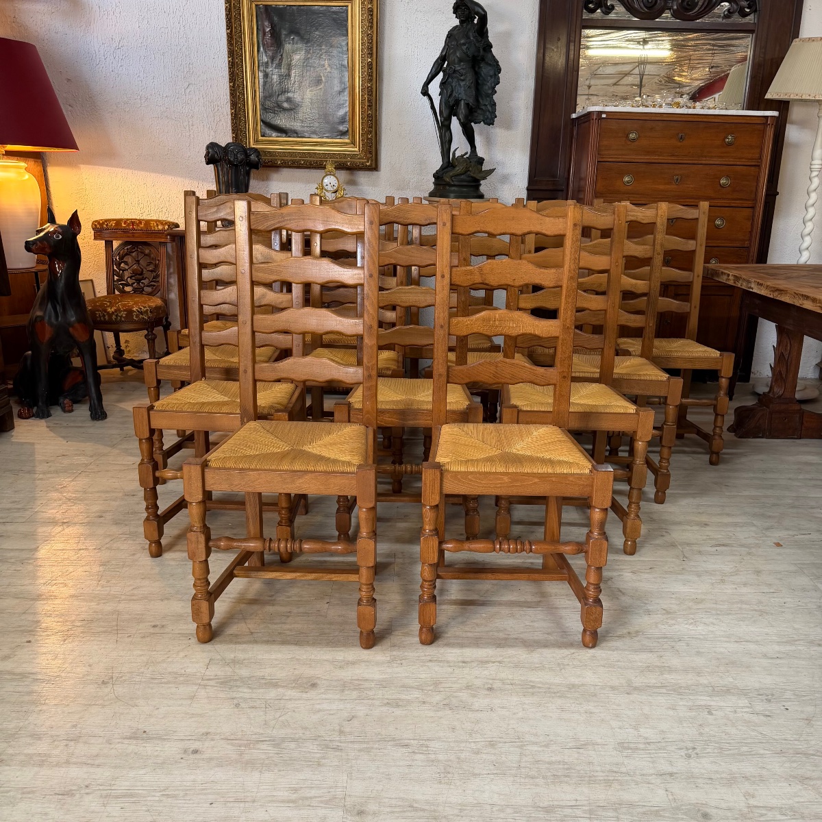 14 chaises type campagne-photo-2