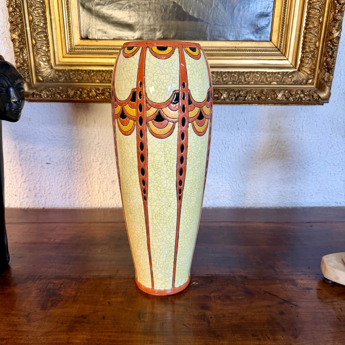Art Deco Vase By Charles Catteau-photo-1