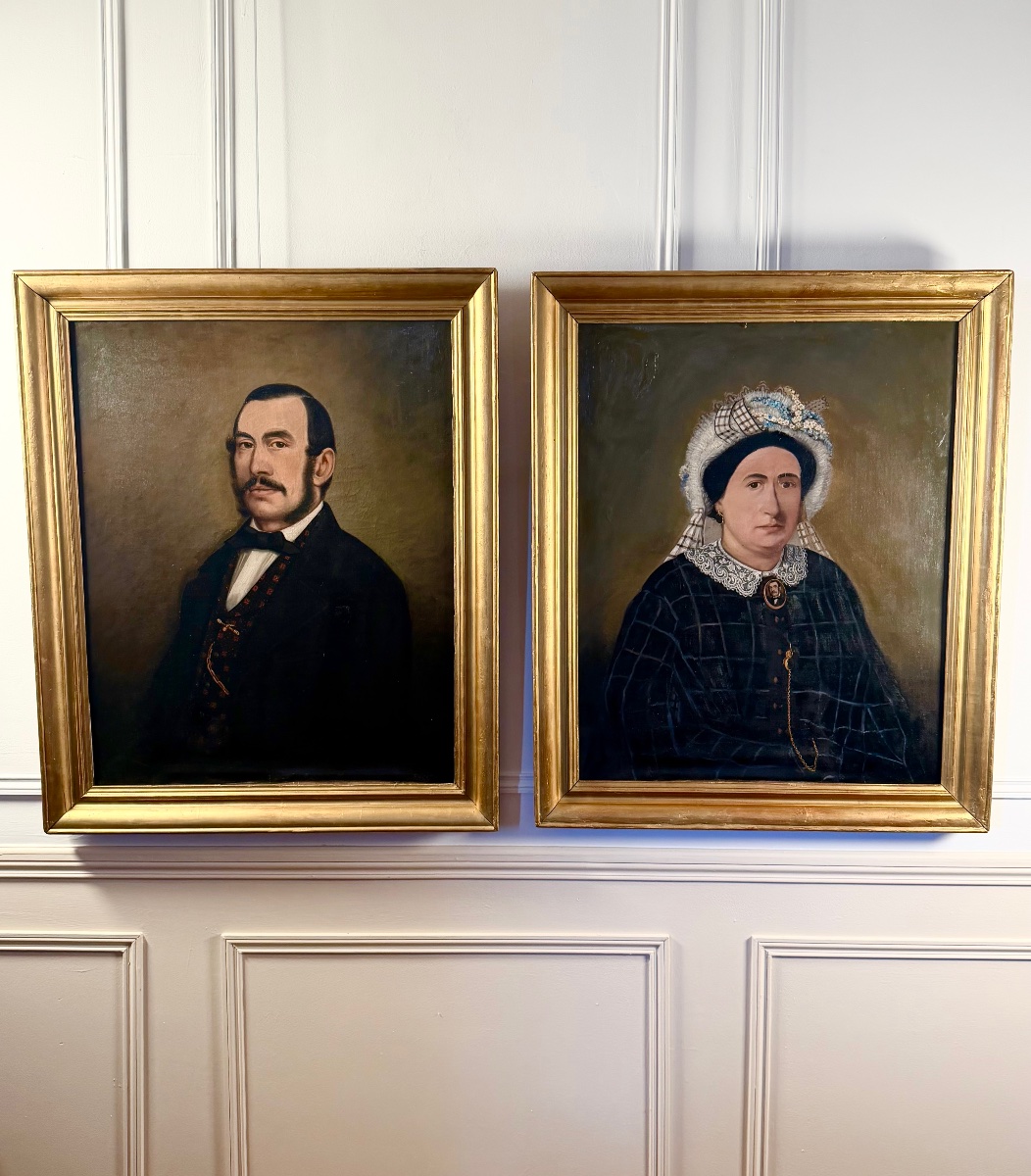 Pair Of Portraits