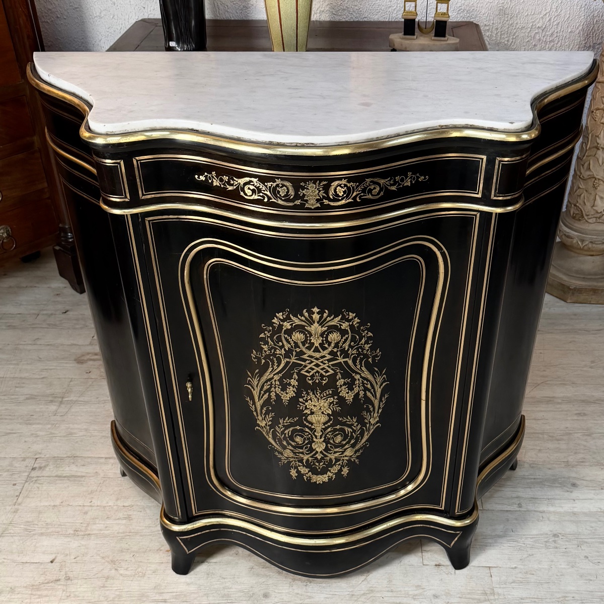 Meuble Boulle Napoléon 3-photo-4