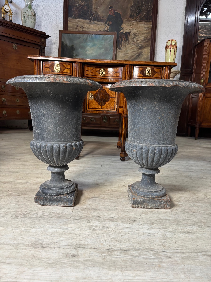 Pair Of Medici Vases-photo-2