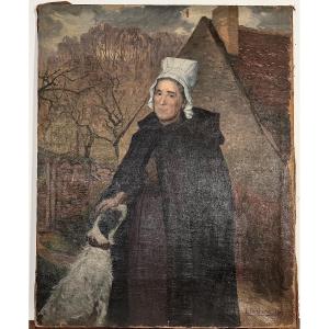 Huile su toile Lucien Emile PORCHERON