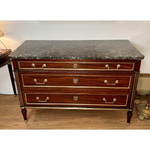 Louis XVI Style Mahogany Commode