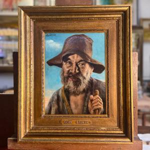 Portrait Par Léon Brunin