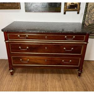 Louis XVI Style Mahogany Commode