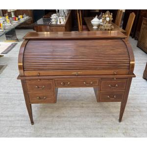 Bureau Cylindre de style Louis XVI