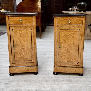 Paire de Chevets Charles X