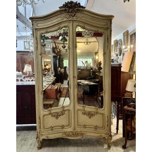 Louis XV Style Patinated Armoire