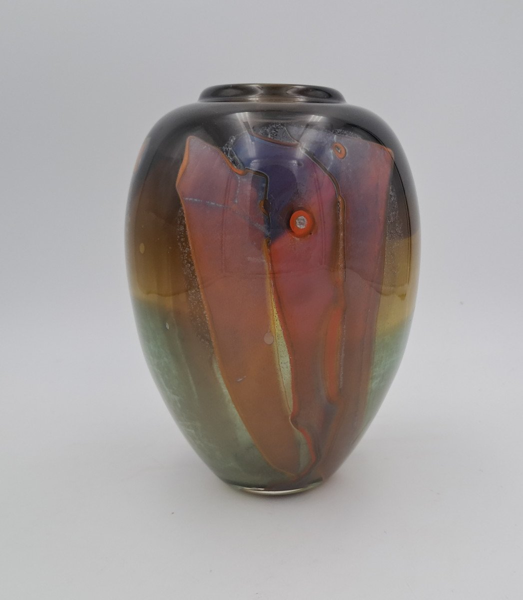Vase Signé Claude Monod (1944-1990)-photo-2