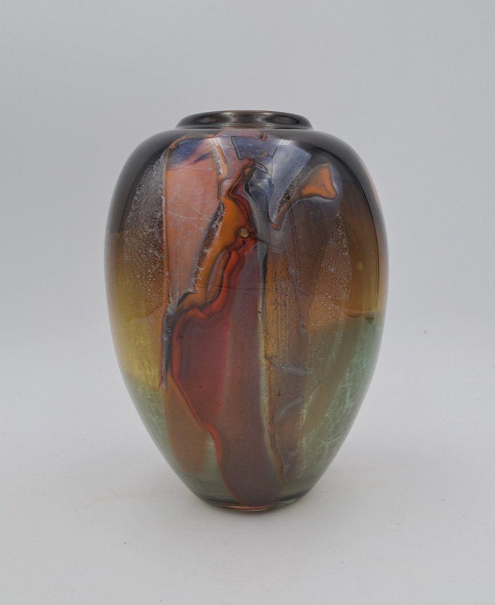 Vase Signé Claude Monod (1944-1990)