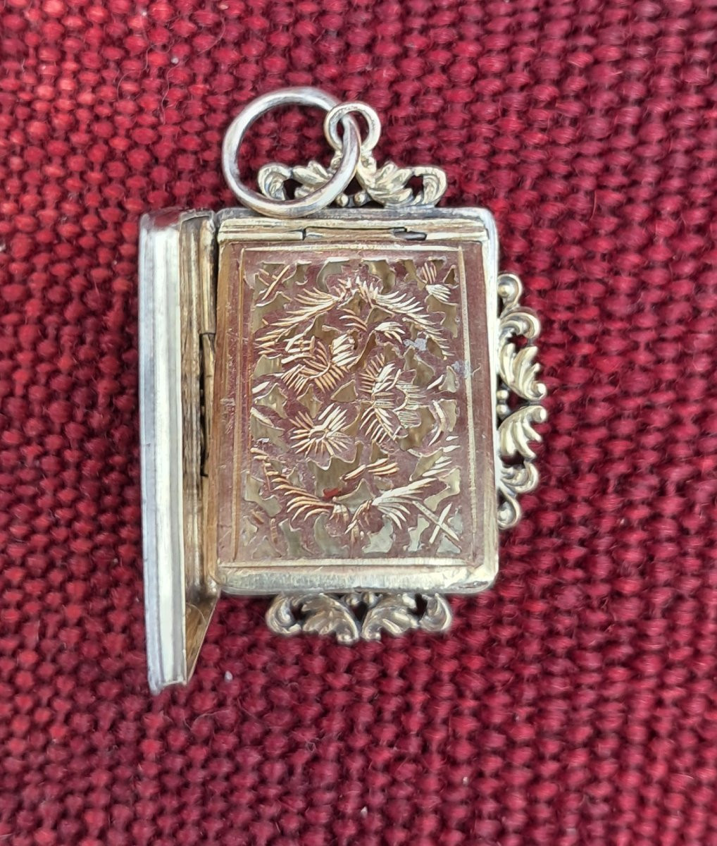 pendentif, Vinaigrette enVermeil, France, Paris (1819-1838)-photo-3