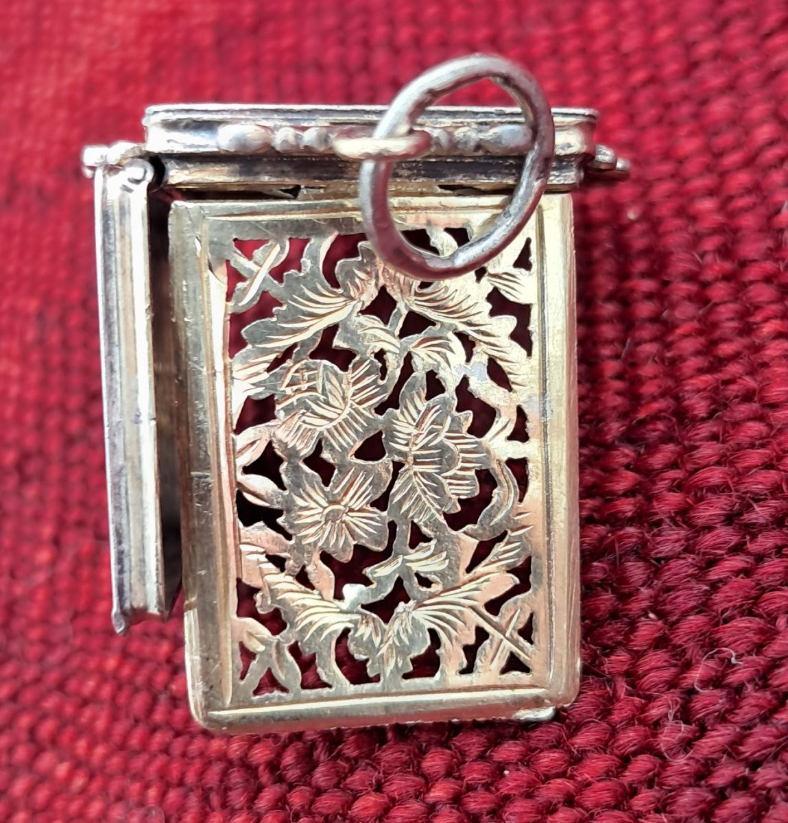 pendentif, Vinaigrette enVermeil, France, Paris (1819-1838)-photo-2