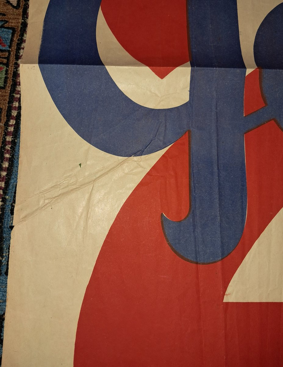 Peugeot 201, Original Poster From 1931, Chachoin Printer-photo-3