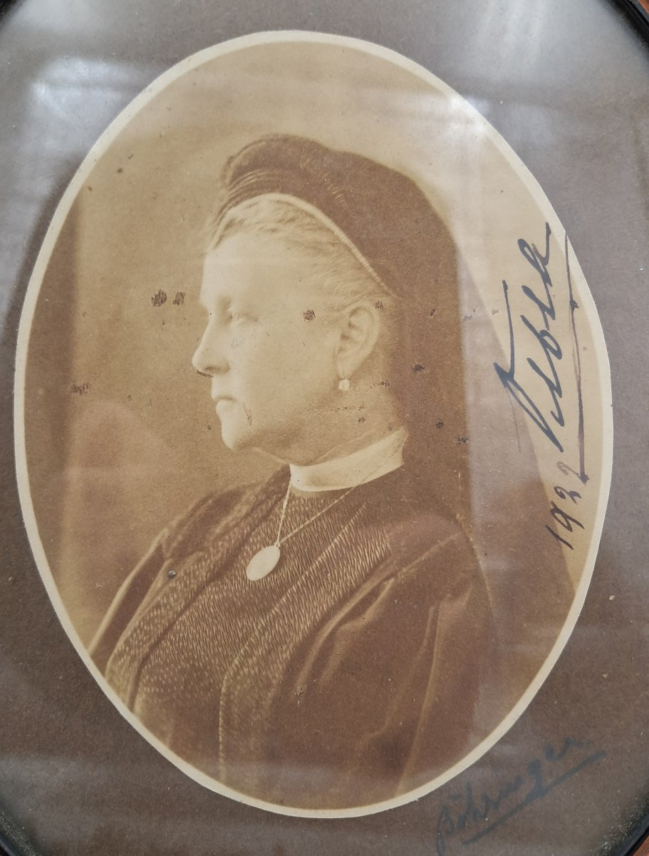 Olga Constantinovna, Grand Duchess Of Russia, Queen Of Greece, Original Signed Photograph-photo-2