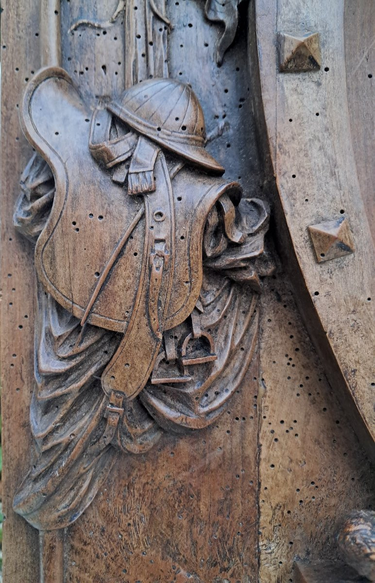 Massacre, Hunting Trophy, Work Of The Black Forest 19th Century-photo-2