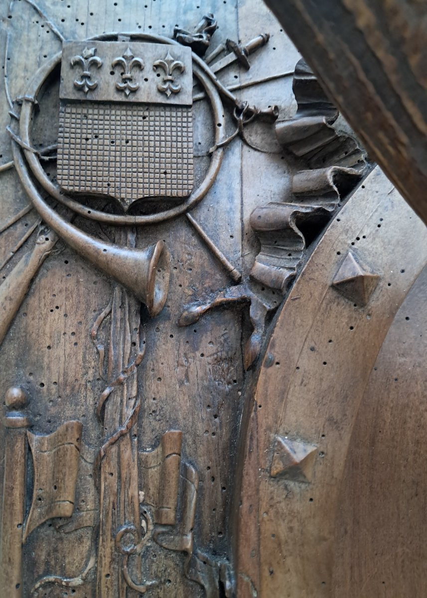 Massacre, Hunting Trophy, Work Of The Black Forest 19th Century-photo-3