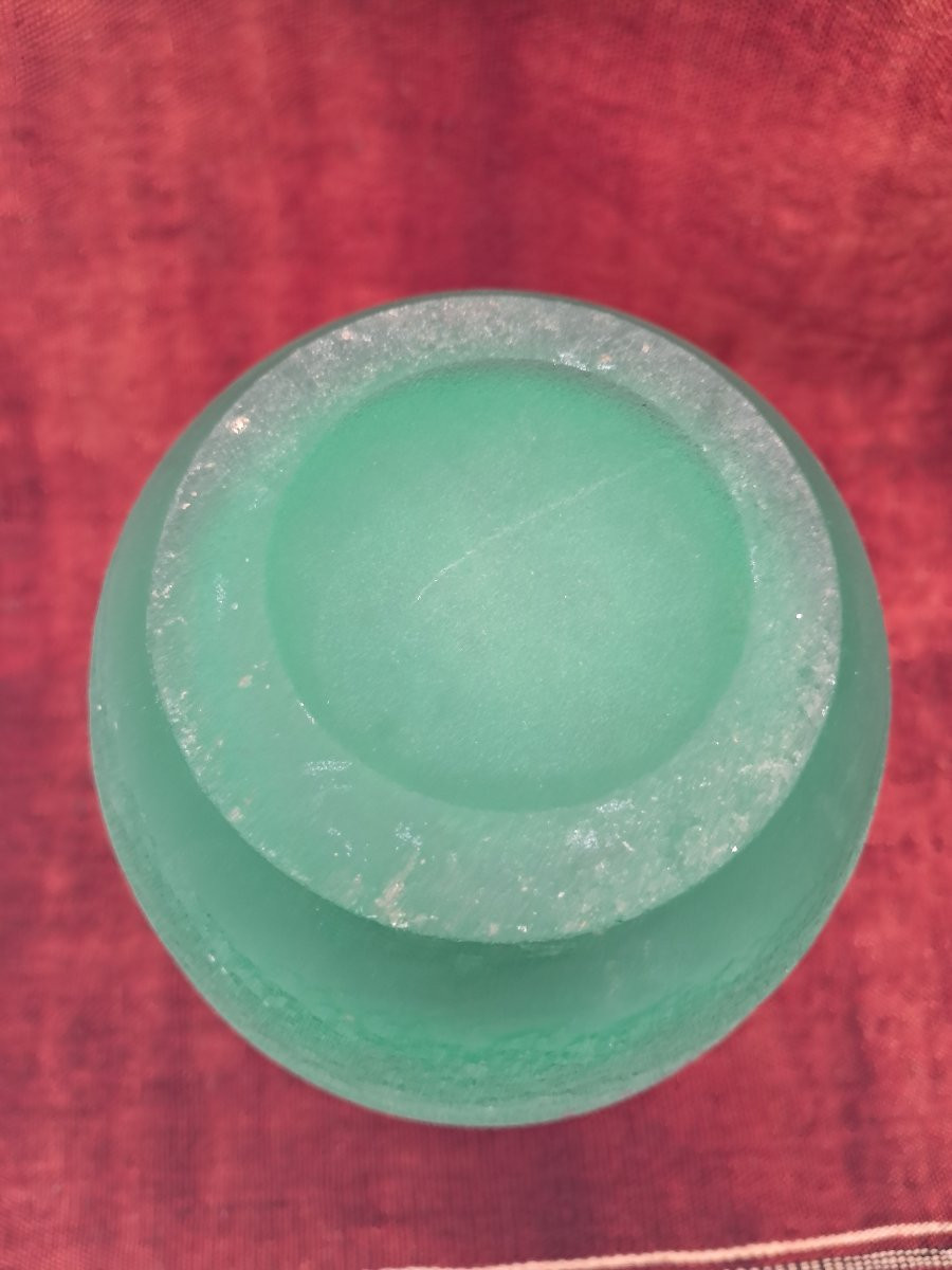 Vase Etched With Acid By François Théodore Legras-photo-2