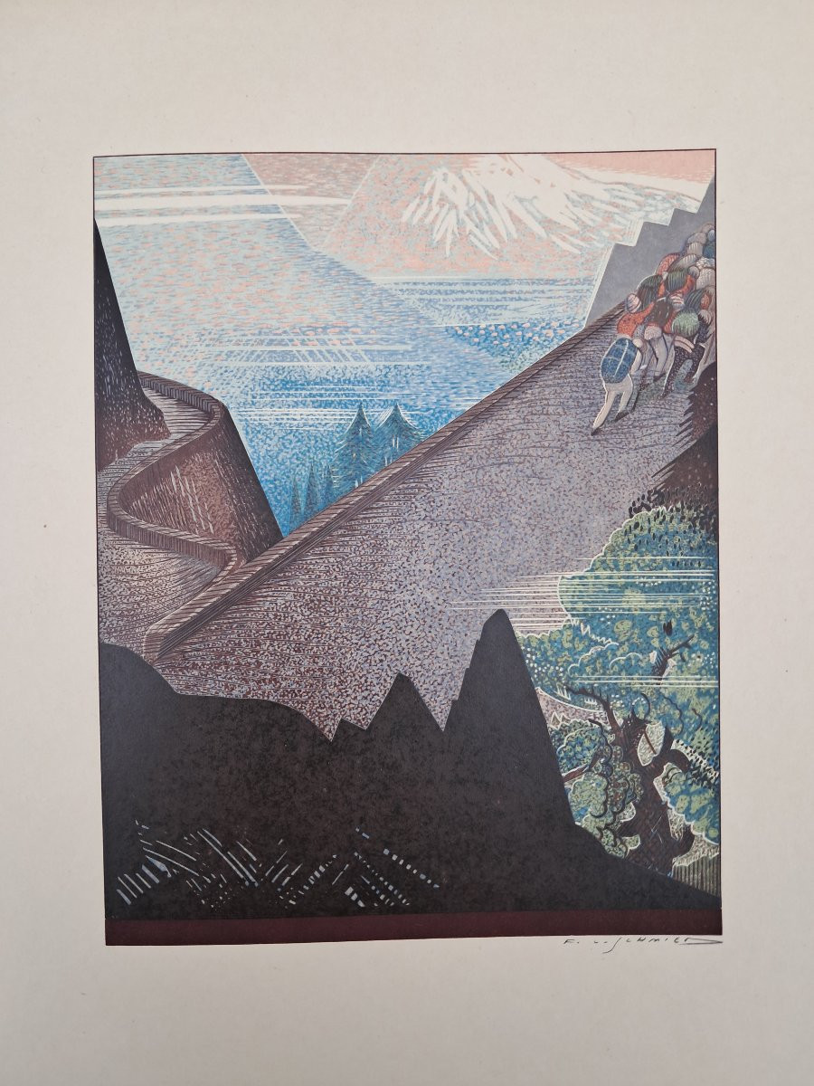 François SCHMIED (1873-1941), suite des 15 planches pour Kim de Rudyard Kipling, n°105/160-photo-4