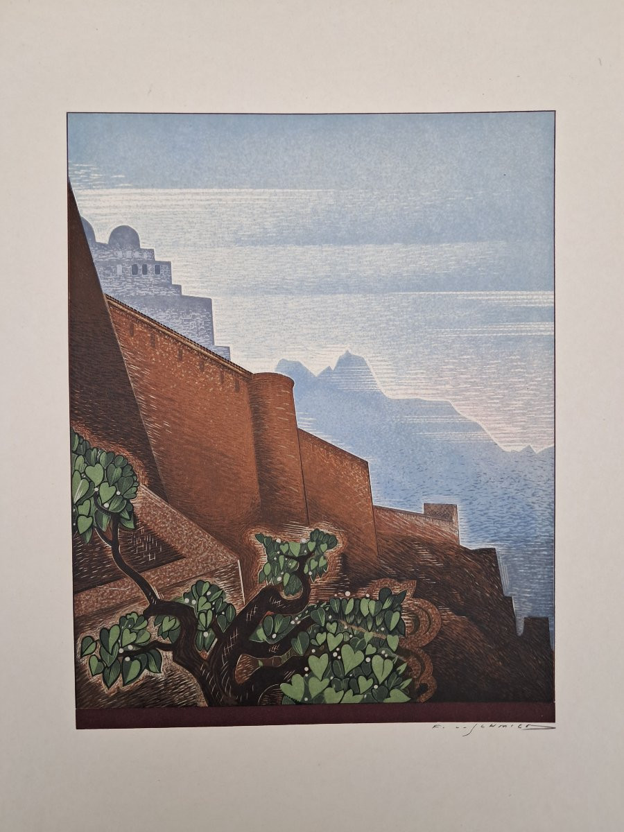François SCHMIED (1873-1941), suite des 15 planches pour Kim de Rudyard Kipling, n°105/160-photo-6