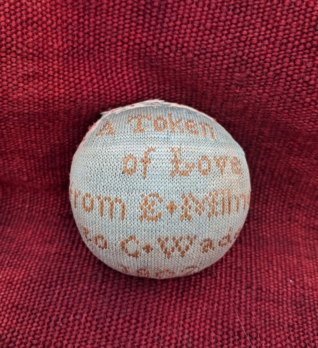 Knitted pin ball, 1802-photo-2