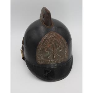 Firefighter Helmet, Ussr, Circa 1920-1940