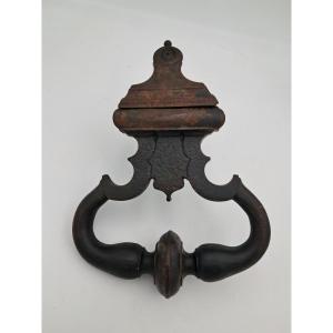 heurtoir de porte en fer forgé