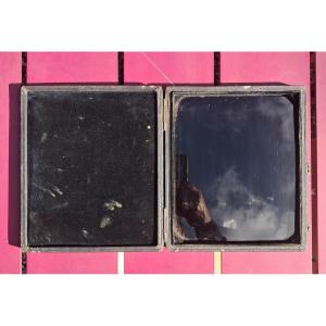 Miroir noir dit de Lorrain ou de Claude, XIXème
