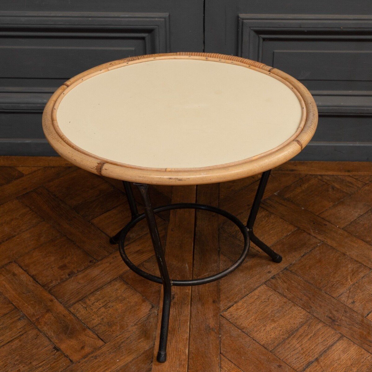 Rohe Noordwole Tubular Pedestal Table 1960-photo-4