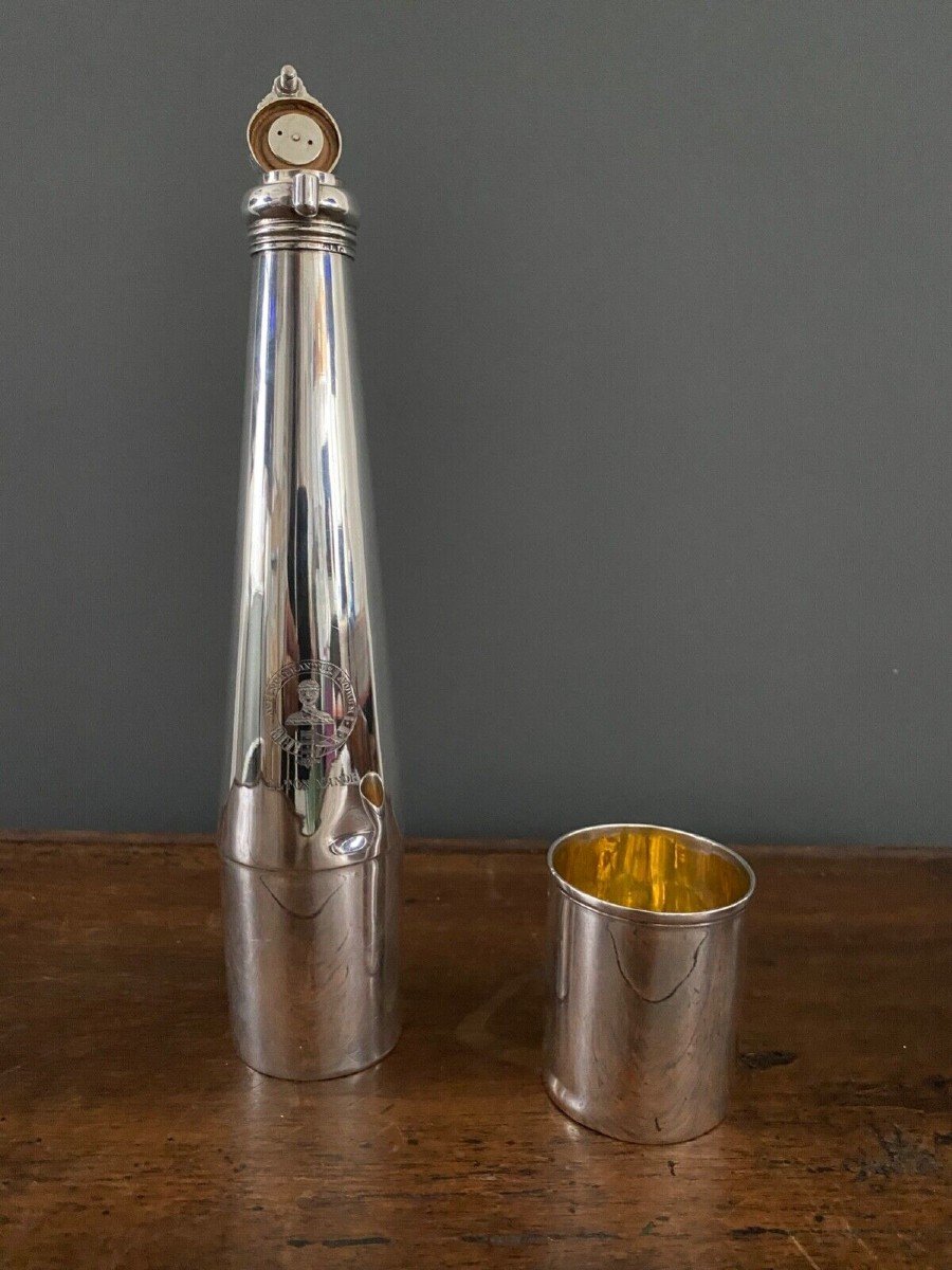 Asprey Silver Hunting Canteen William Thomas Wright And Frederick Davies-photo-3