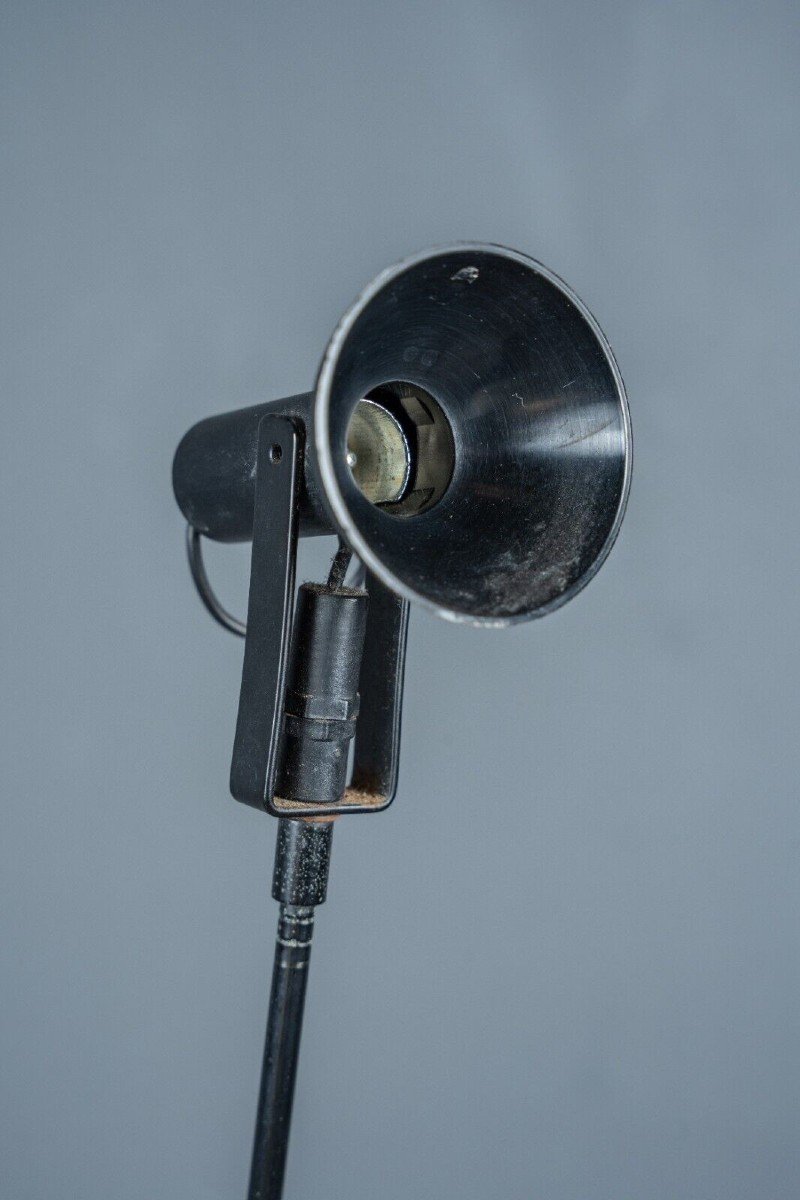 Luxo Sciopticon Halogen Lamp Two Black Rods-photo-4