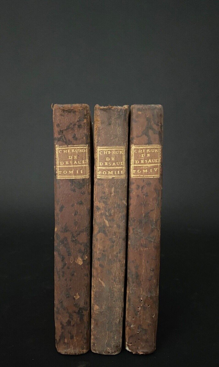11 tomes livres médicaux ostéologie chirurgie chimie nosographies 1790 -photo-2