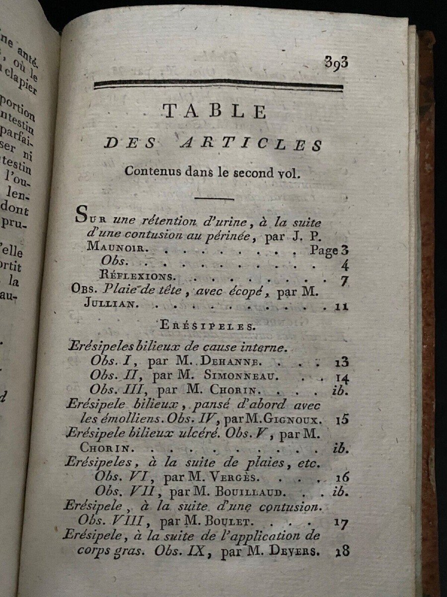 11 tomes livres médicaux ostéologie chirurgie chimie nosographies 1790 -photo-6