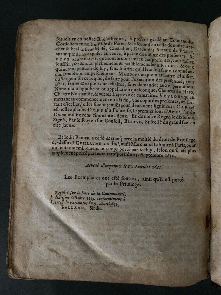 Dictionnaire Théologique Historique Poétique de Juigné Broissinière 1661-photo-4