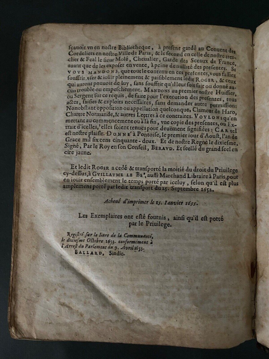 Juigné Broissinière's Theological Historical Poetic Dictionary 1661-photo-4