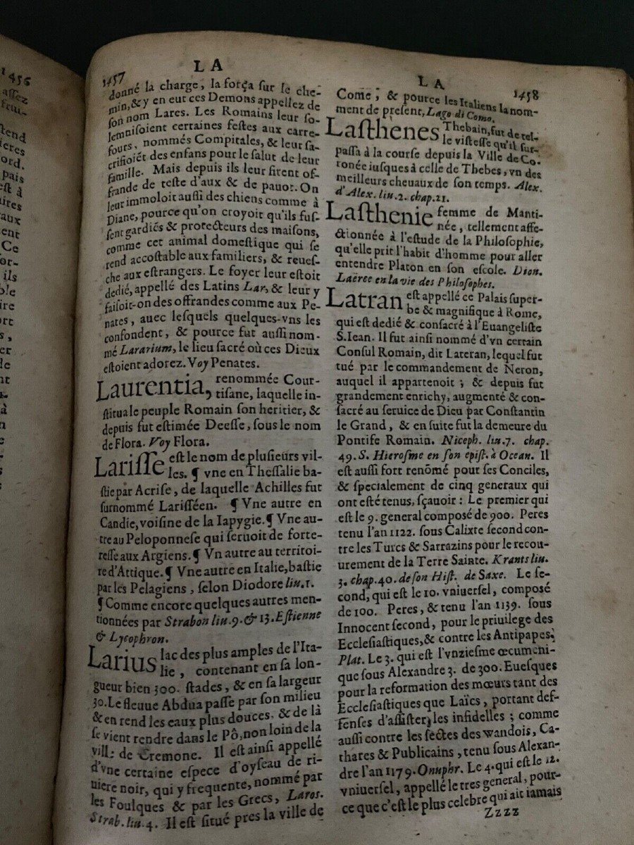 Dictionnaire Théologique Historique Poétique de Juigné Broissinière 1661-photo-6