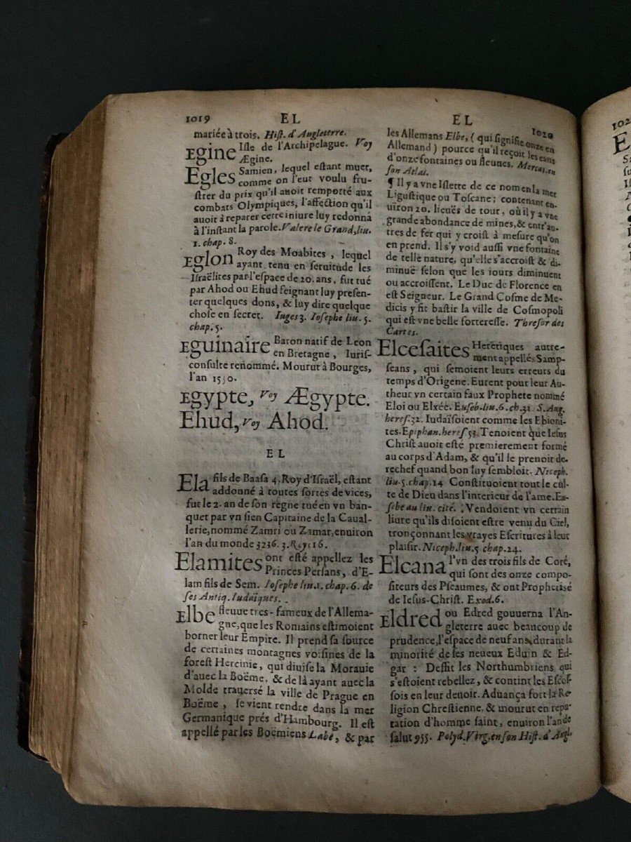 Dictionnaire Théologique Historique Poétique de Juigné Broissinière 1661-photo-7