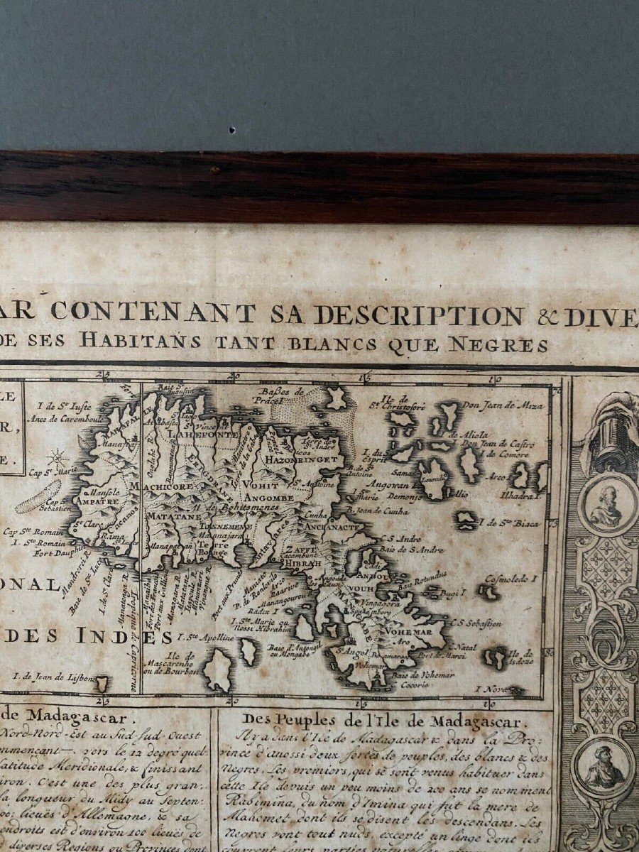 18th Century Map Of The Island Of Madagascar-photo-4