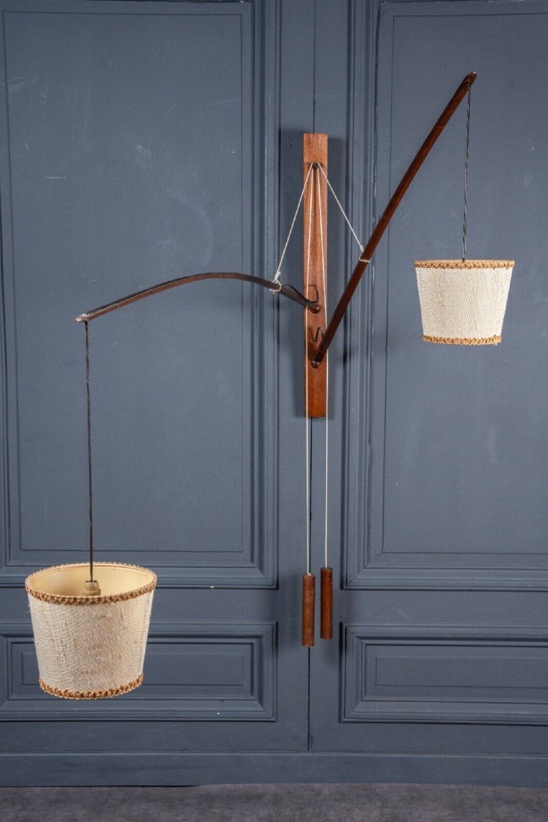 Wall Light Counterweight Lamp Ruprecht Skrip Skrip Leuchten 2 Arms-photo-7
